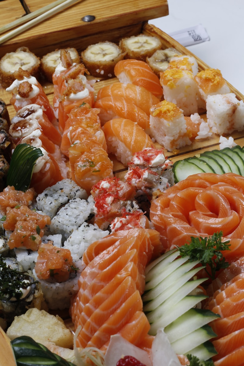 Sushi platter